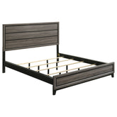 Best Furniture Outlet - Coaster - Watson Wood California King Panel Bed Grey Oak - 212421KW